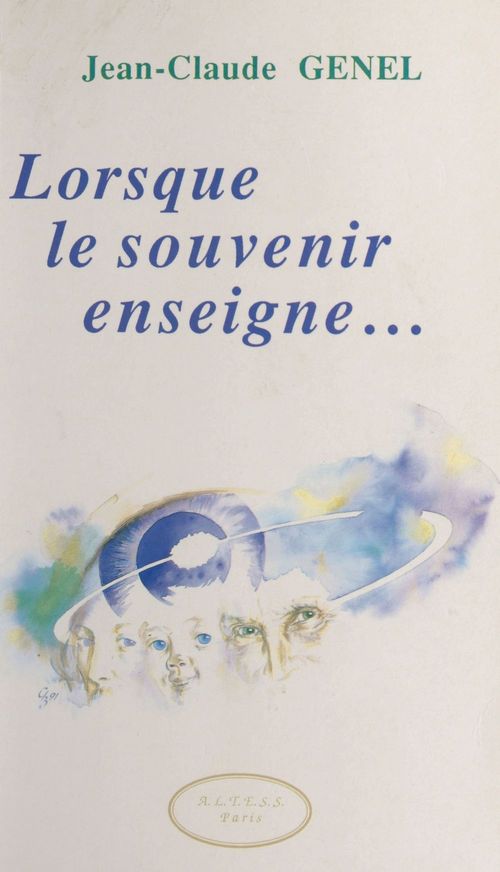 ebook cover of Lorsque le souvenir enseigne..., by Jean-claude Genel