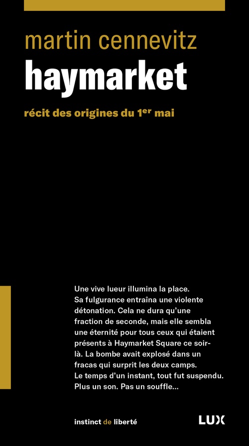 Couverture ebook de Haymarket, de Martin Cennewitz