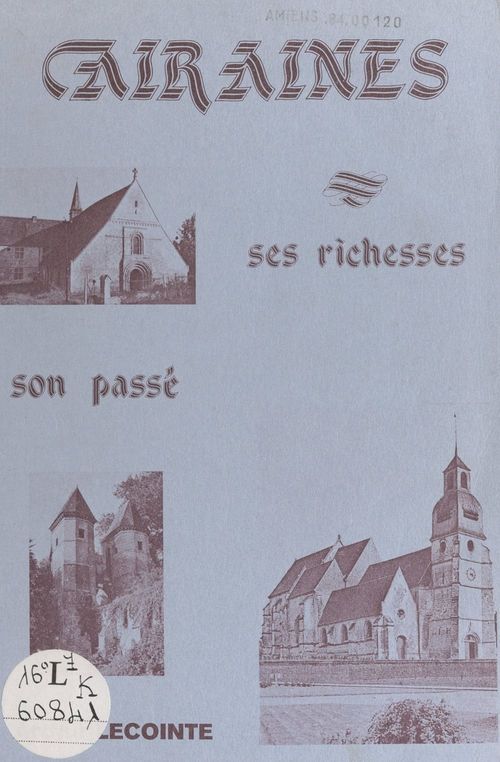 Couverture ebook de Airaines, de Arthur Lecointe