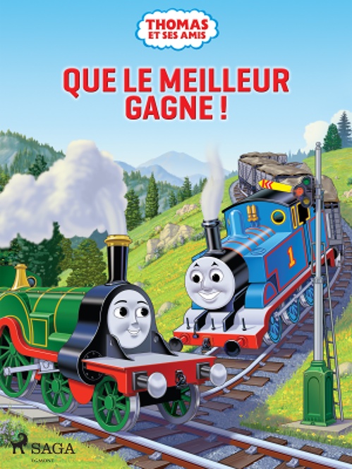 Couverture ebook de Thomas et ses amis - Que le meilleur gagne !, de Mattel