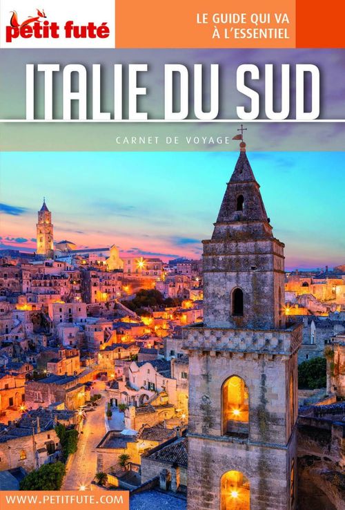 Couverture ebook de ITALIE DU SUD 2022 Carnet Petit Futé, de Collectif petit futé