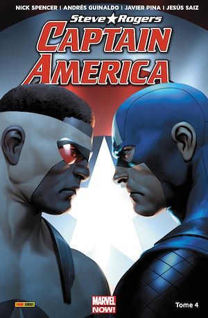 ebook cover of Captain America : Steve Rogers T04, by Nick Spencer, Andres Guinaldo, Javier Pina, Jesus Saiz