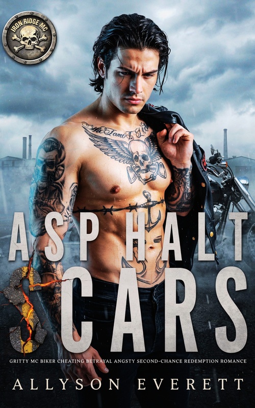 ebook cover of Gritty MC Biker Cheating Betrayal Angsty Second-Chance Redemption Romance, by Allyson Everett