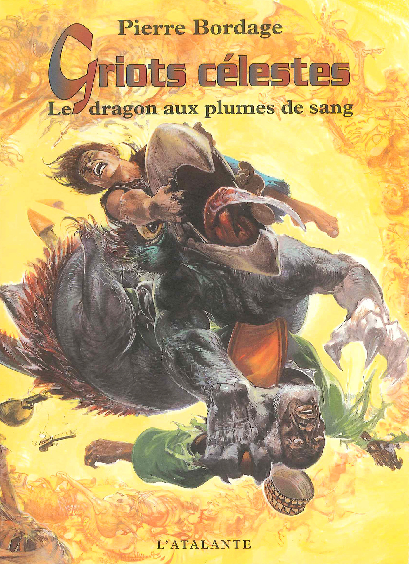 ebook cover of Le dragon aux plumes de sang, by Bordage Pierre