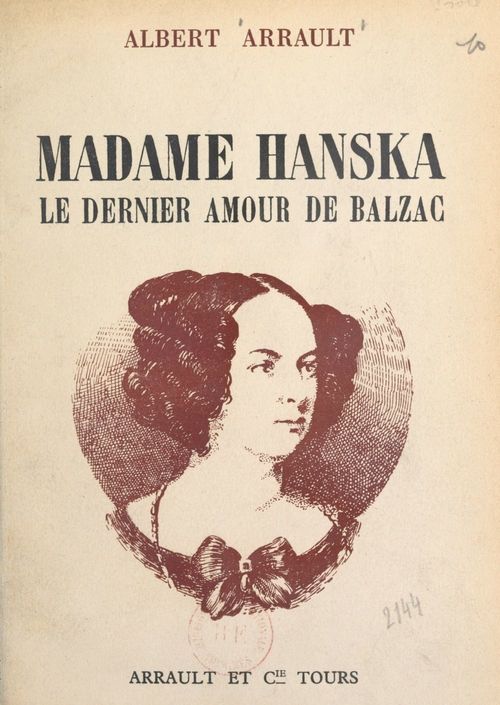 Couverture ebook de Madame Hanska, de Albert Arrault