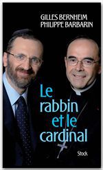 Couverture ebook de Le rabbin et le cardinal, de Bernheim-G+Barbarin-