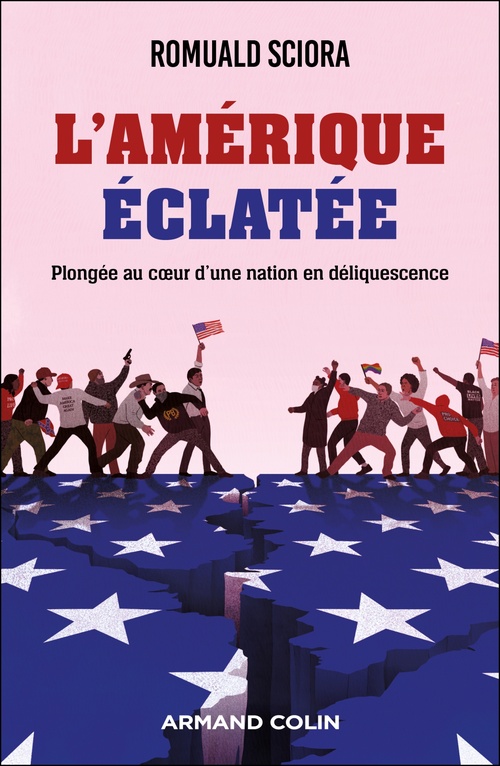 ebook cover of L'Amérique éclatée, by Romuald Sciora