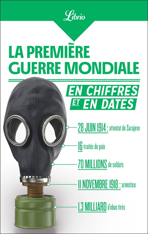 Couverture ebook de La Première Guerre mondiale en chiffres et en dates, de Jean-François Bonhoure