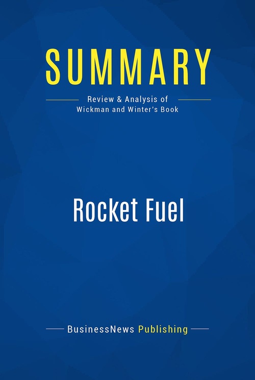 ebook cover of Summary: Rocket Fuel, by Businessnews Publishing