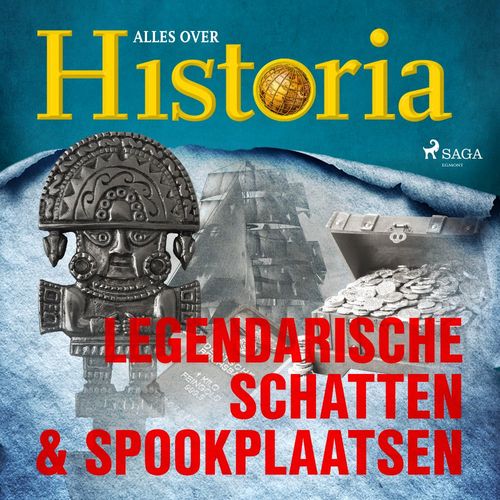 audiobook cover of Legendarische schatten & spookplaatsen, by Alles Over Historia