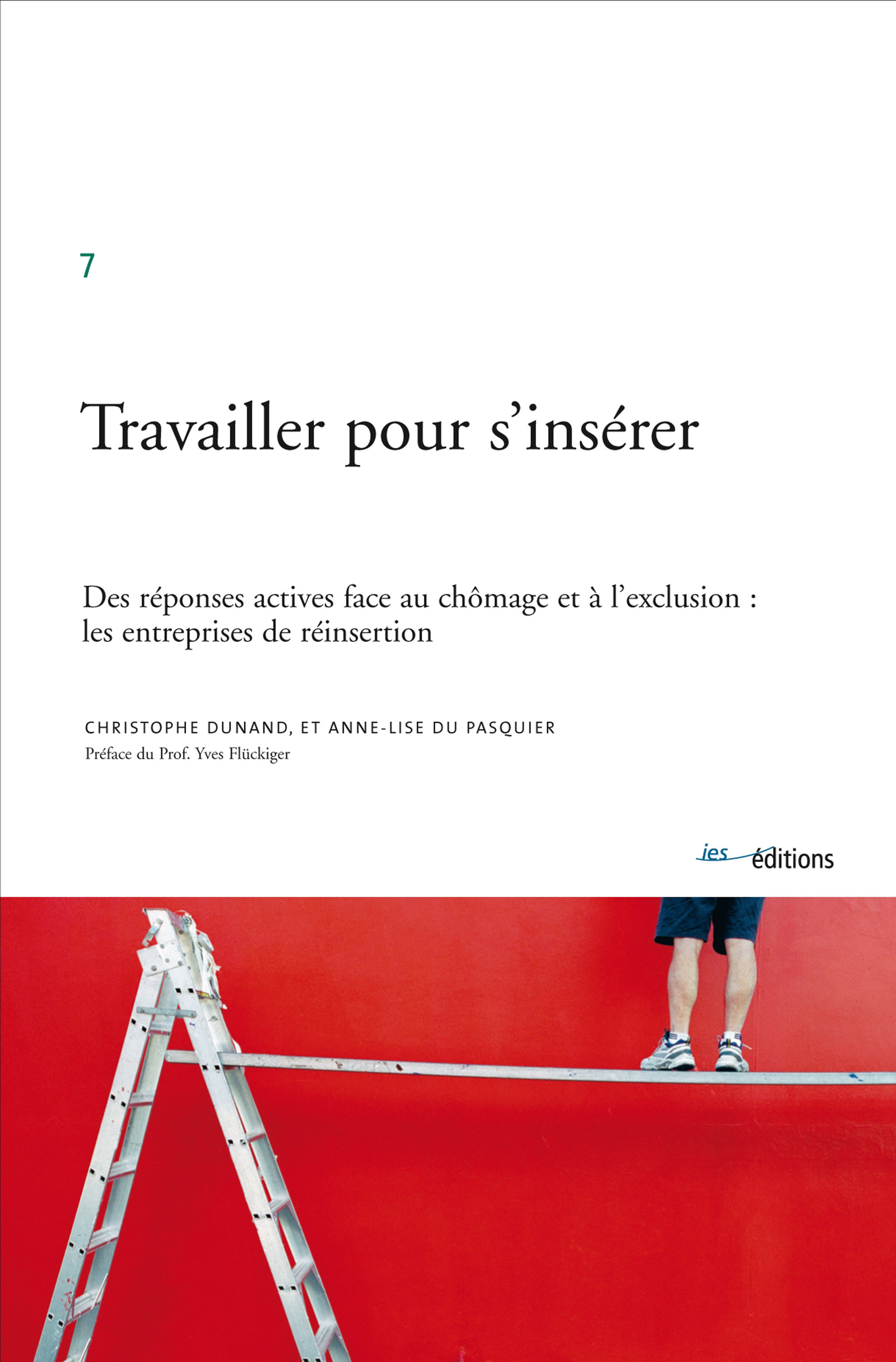 Couverture ebook de Travailler pour s´insérer, de Anne-Lise Du Pasquier, Christophe Dunand