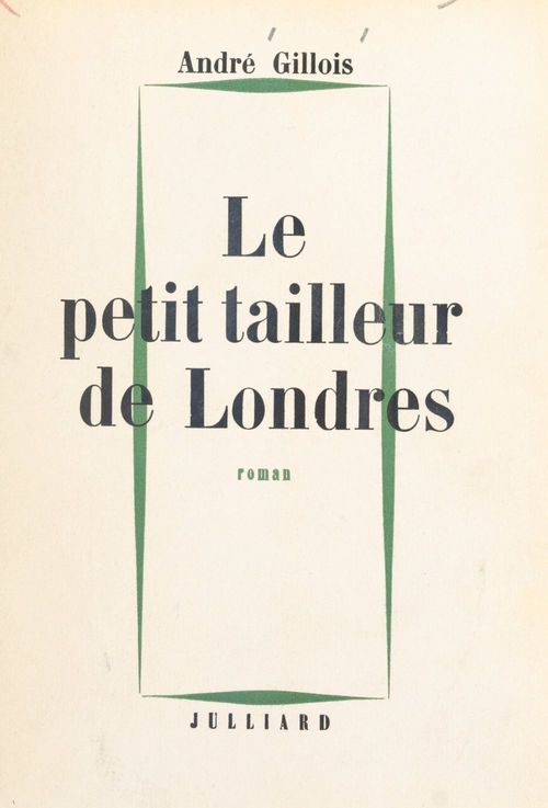 Couverture ebook de Le petit tailleur de Londres, de André Gillois