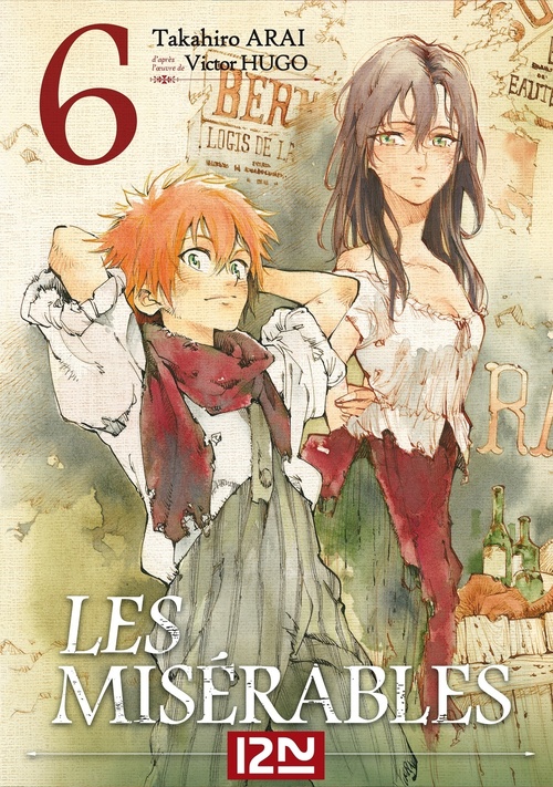 Couverture ebook de Les Misérables - tome 6, de Takahiro Arai, Victor Hugo