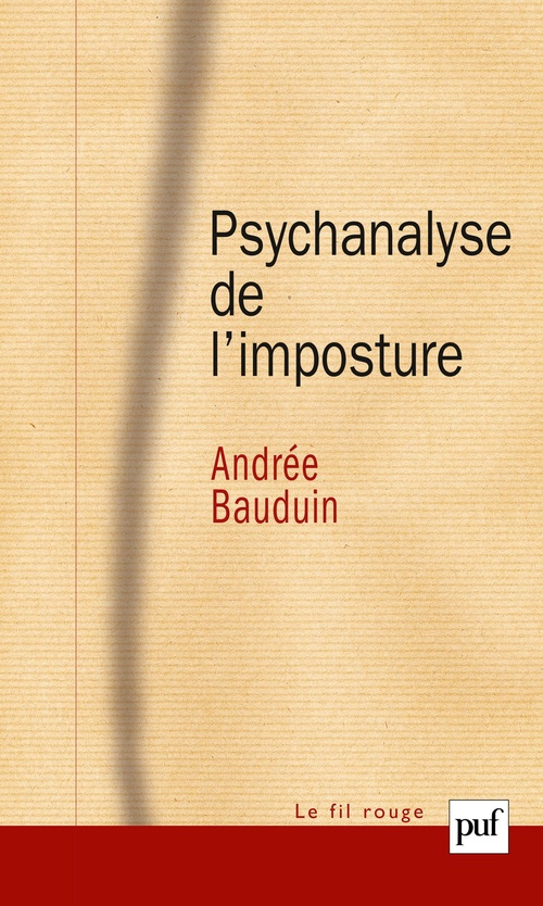 ebook cover of Psychanalyse de l'imposture, by Andrée Bauduin