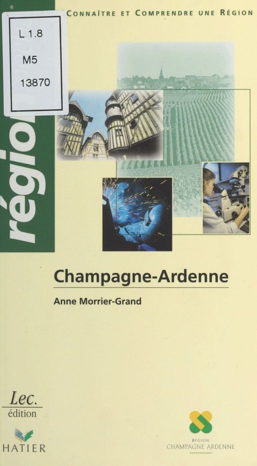 ebook cover of Champagne-Ardenne, by Collectif