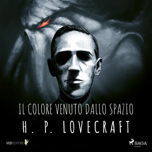 audiobook cover of Il colore venuto dallo spazio, by H. P. Lovecraft