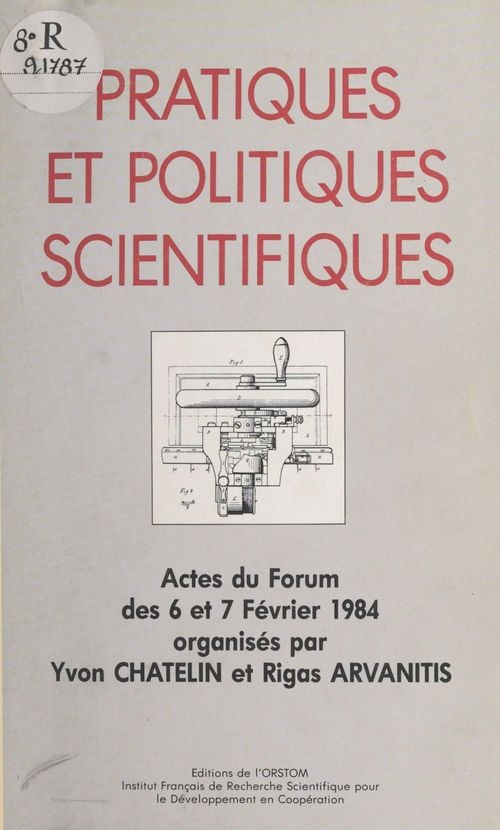 ebook cover of Pratiques et politiques scientifiques, by Forum Pratiques Et Politiques Scientifiq