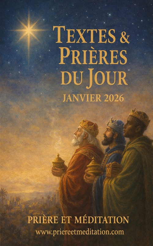 ebook cover of Textes & Prières du Jour - Janvier 2026, by Aristide Didier T. CHABI, Prière Et Méditation