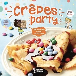 Couverture ebook de Crêpes party, de Marygribouille