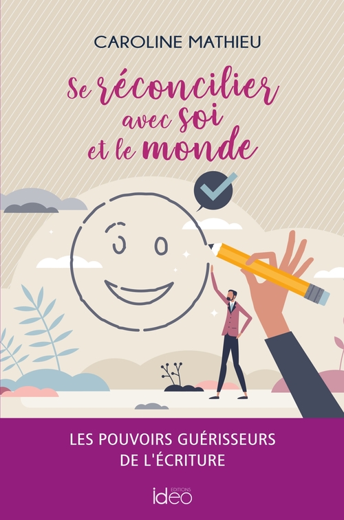 Couverture ebook de Se réconcilier avec soi et le monde, de Caroline Mathieu