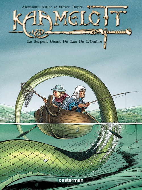 Couverture ebook de Kaamelott (Tome 5) - Le Serpent géant du Lac de L'Ombre, de Alexandre Astier, Steven Dupré