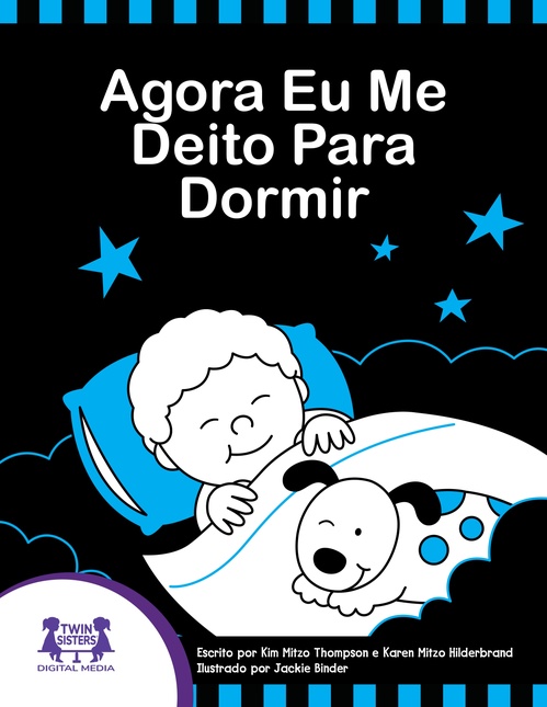 Couverture ebook de Agora Eu Me Deito Para Dormir, de Kim Mitzo Thompson, Karen Mitzo Hilderbrand
