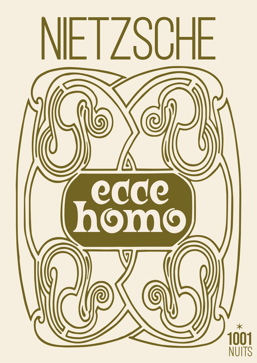 ebook cover of Ecce homo, by Friedrich Nietzsche