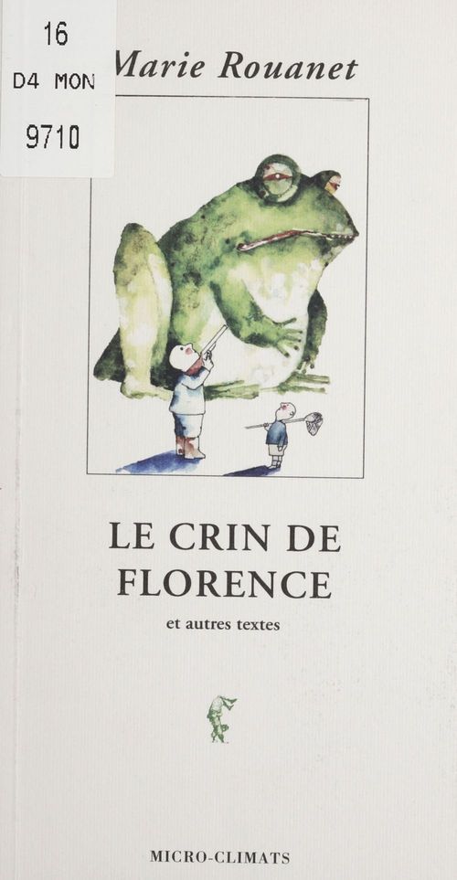 Couverture ebook de Le Crin de Florence, de Marie Rouanet
