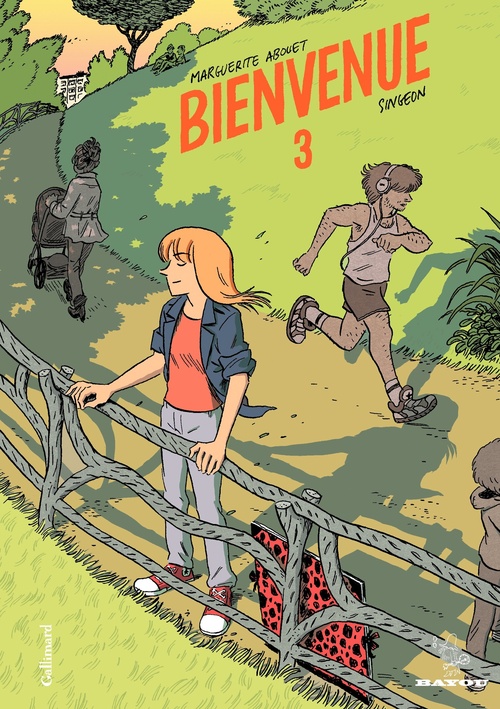 ebook cover of Bienvenue (Tome 3), by Marguerite Abouet, Singeon