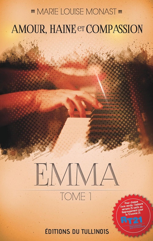 Couverture ebook de Amour, Haine et Compassion - Tome 1, de Marie Louise Monast