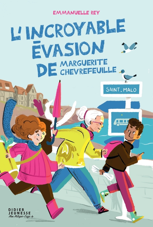 Couverture ebook de L'incroyable évasion de Marguerite Chèvrefeuille, de Emmanuelle Rey, Caroline Attia