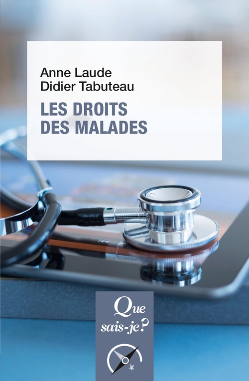 Couverture ebook de Les droits des malades, de Anne Laude, Didier Tabuteau