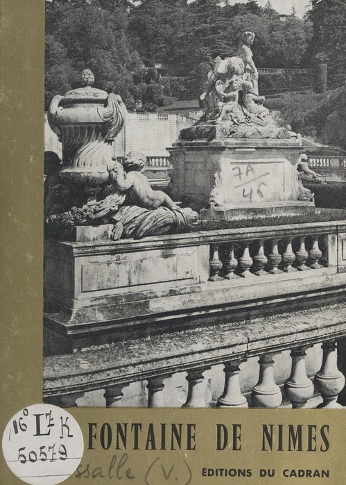 Couverture ebook de La Fontaine de Nîmes, de l'Antiquité à nos jours, de Victor Lassalle
