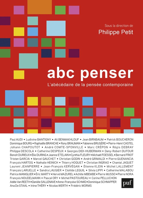 ebook cover of ABC penser : L´abécédaire de la pensée contemporaine, by Philippe Petit