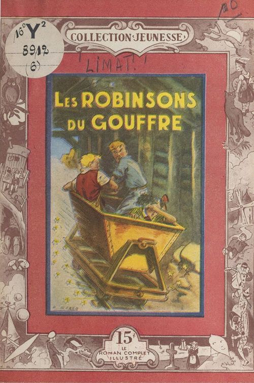 Couverture ebook de Les robinsons du gouffre, de Maurice Limat