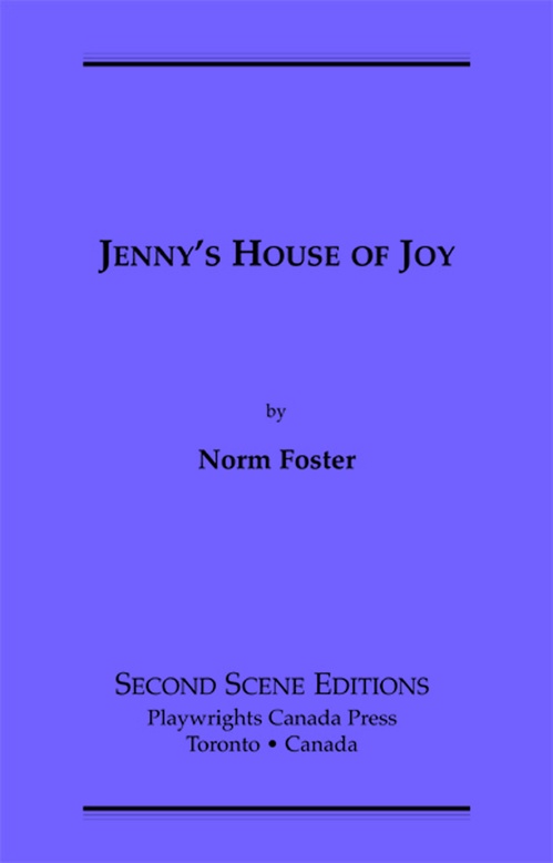 ebook cover of Jenny's House of Joy, by Norm Foster