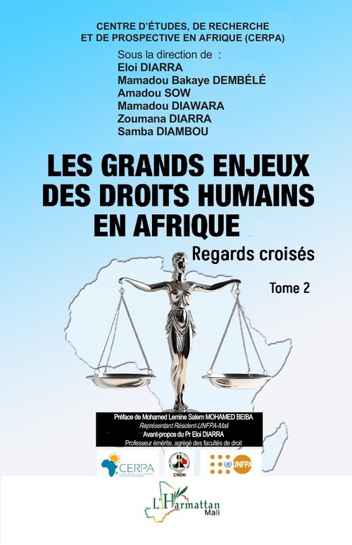 Couverture ebook de Les grands enjeux des droits humains en Afrique, de