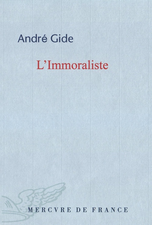 ebook cover of L'Immoraliste, by André Gide