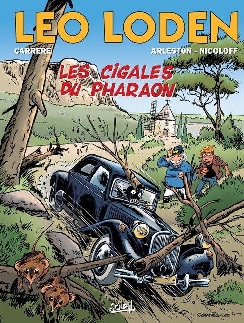 Couverture ebook de Léo Loden T24 - Les Cigales du Pharaon, de Christophe Arleston