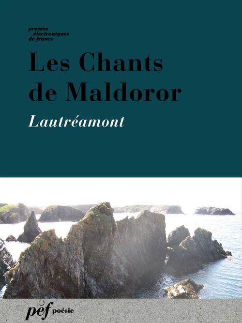 Couverture ebook de Les Chants de Maldoror, de Lautréamont
