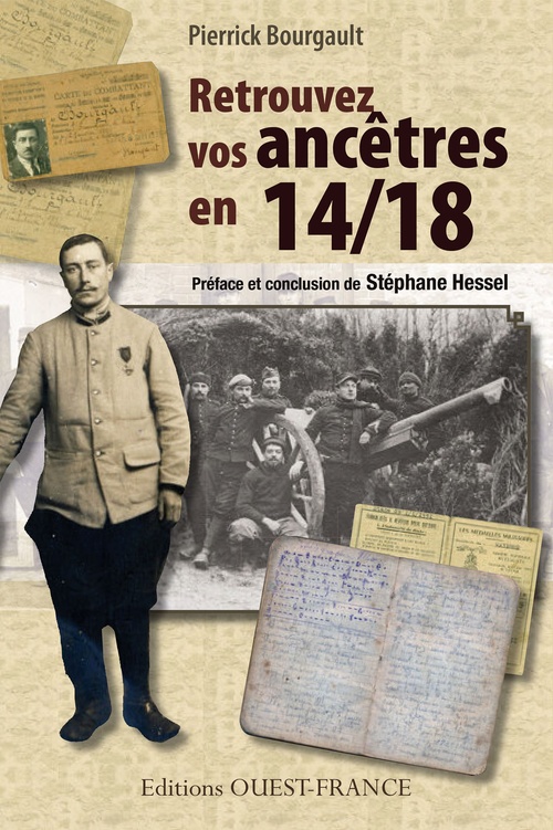 ebook cover of Retrouvez vos ancêtres en 14-18, by Pierrick Bourgault