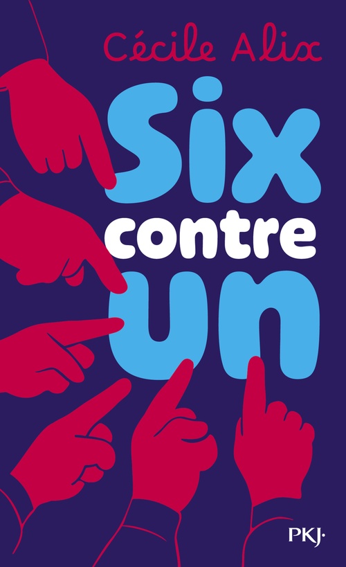 Couverture ebook de Six contre un, de Cécile Alix