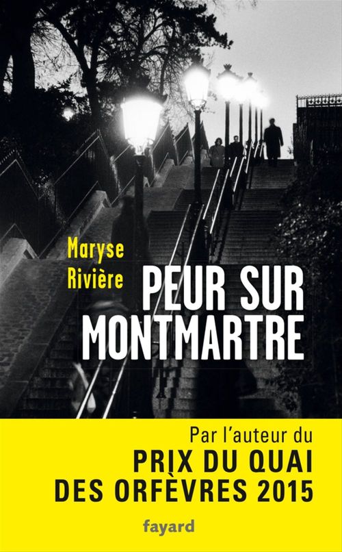 ebook cover of Peur sur Montmartre, by Maryse Rivière
