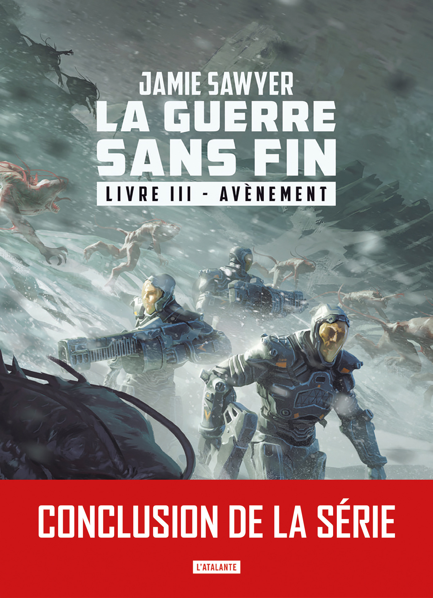 ebook cover of Avènement, by Jamie Sawyer