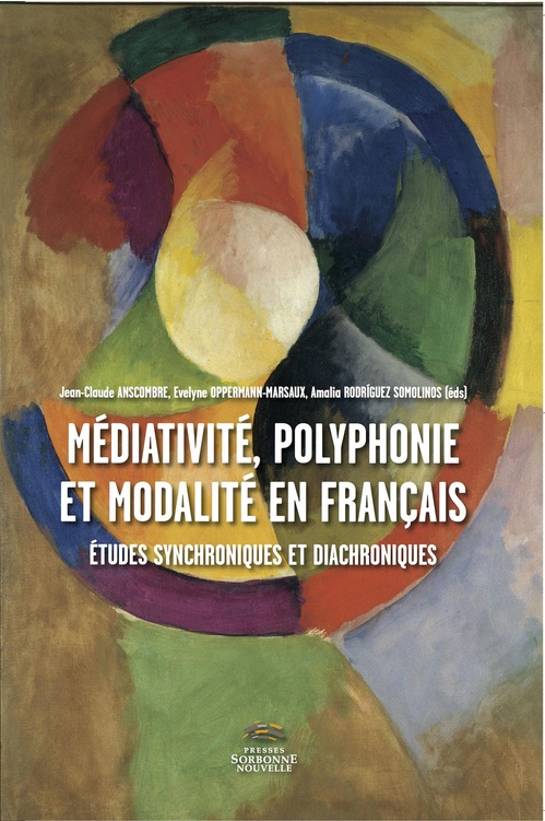 Couverture ebook de Médiativité, polyphonie et modalité en français, de Collectif