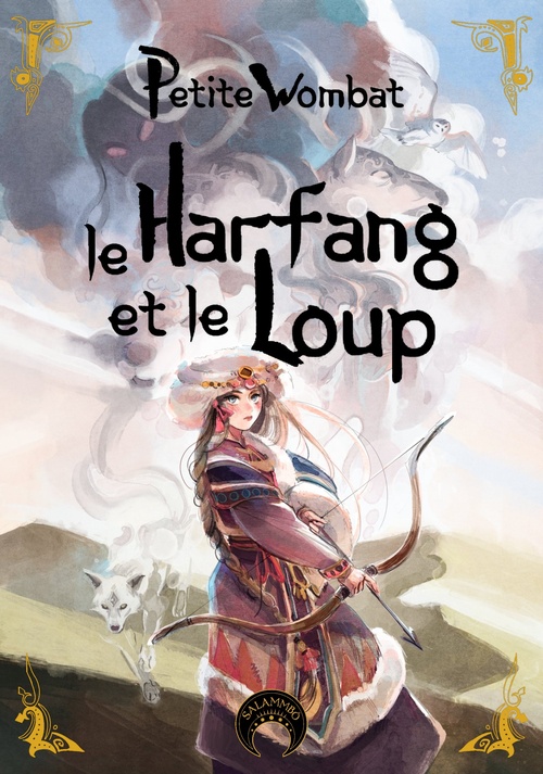 ebook cover of Le Harfang et le loup, by Petite Wombat