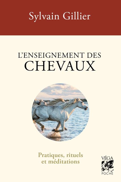 Couverture ebook de L'enseignement des chevaux - Pratiques, rituels et méditations, de Sylvain Gillier