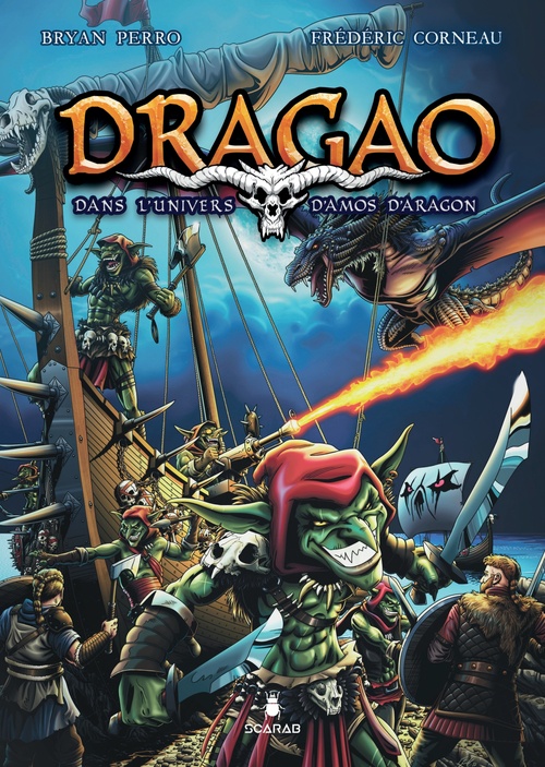 Couverture ebook de Dragao, de Bryan Perro