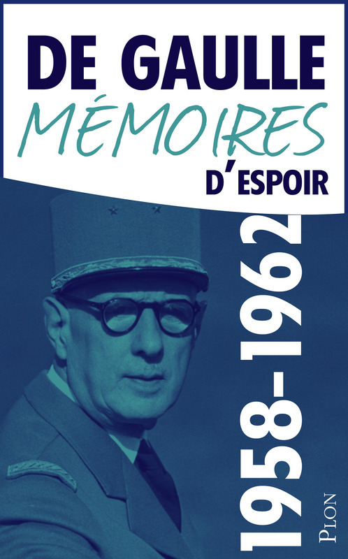 ebook cover of Mémoires d'espoir 1958-1962 Le renouveau, by Charles de Gaulle