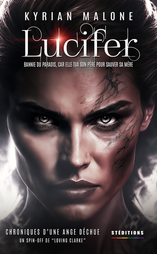 Couverture ebook de Lucifer (Livre lesbien, roman lesbien) - Romance lesbienne fantastique - thriller - Ice Queen, de Kyrian Malone, Livre Lesbien - Steditions